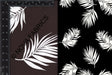 NF00969B-009 BLACK/OFFWHITE DTY BRUSHED PRINTS ITEMS