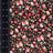 NFF200220-009 BLACK/CORAL BLACK DTY BRUSHED PRINTS FLORAL ITEMS ORANGE