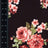 NFF201103B-009 BLACK BLACK DTY BRUSHED PRINTS FLORAL ITEMS