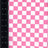 NF00278-009 PINK/OFFWHT DTY BRUSHED PRINTS ITEMS PINK