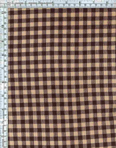 GINGHAM PLAID PRINTED IN 2X2 YUMMY RIB NFP210121-058