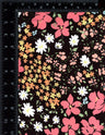 NFF220304-009 BLACK DTY BRUSHED FLORAL PRINTS