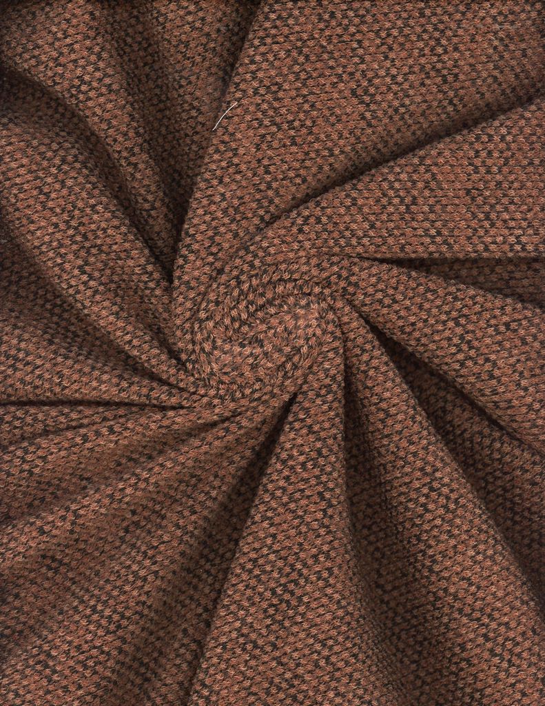 NOV-4451 TAUPE JACQUARD KNIT SOLIDS