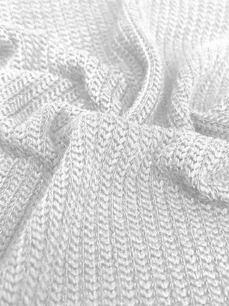 NOV-1043 IVORY RIBBED KNIT