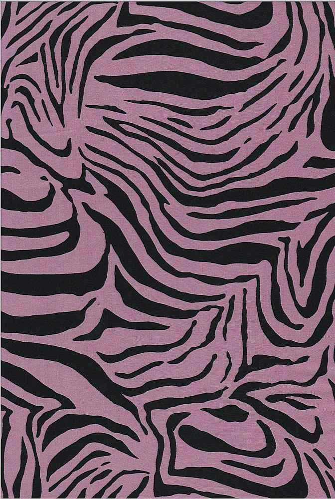 Fabric Wholesale Depot ZEBRA PRINT ON POLYESTER SATIN CHIFFON [NFA190617-035].