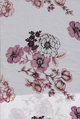 Fabric Wholesale Depot FLORAL PRINT ON POLYESTER SATIN CHIFFON [NFF190218-035].