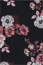 Fabric Wholesale Depot FLORAL PRINT ON POLYESTER SATIN CHIFFON [NFF190218-035].