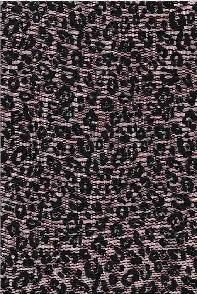 Fabric Wholesale Depot SOFT POLYESTER MESH CHEETAH NFA190845B-005.