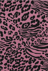 Fabric Wholesale Depot SUPER SOFT POLYESTER SPANDEX DBP / DTY BRUSHED LEOPARD/ZEBRA [NFA190846-009].