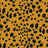 NFA190630-009 MUSTARD/BLACK ANIMAL PRINTS BLACK DTY BRUSHED ITEMS YELLOW