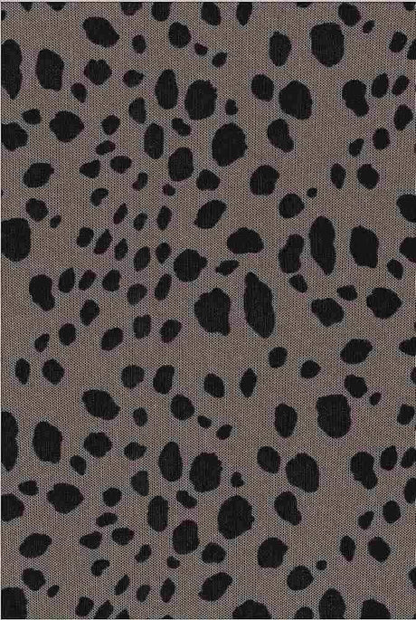 Fabric Wholesale Depot SOFT POLYESTER MESH CHEETAH NFA190630-005.