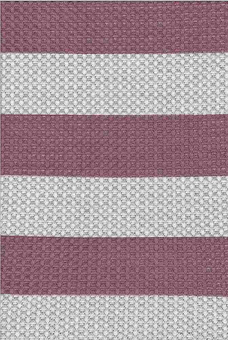 Fabric Wholesale Depot 2" STRIPE PRINTED ON WAFFLE NFS190537-038.