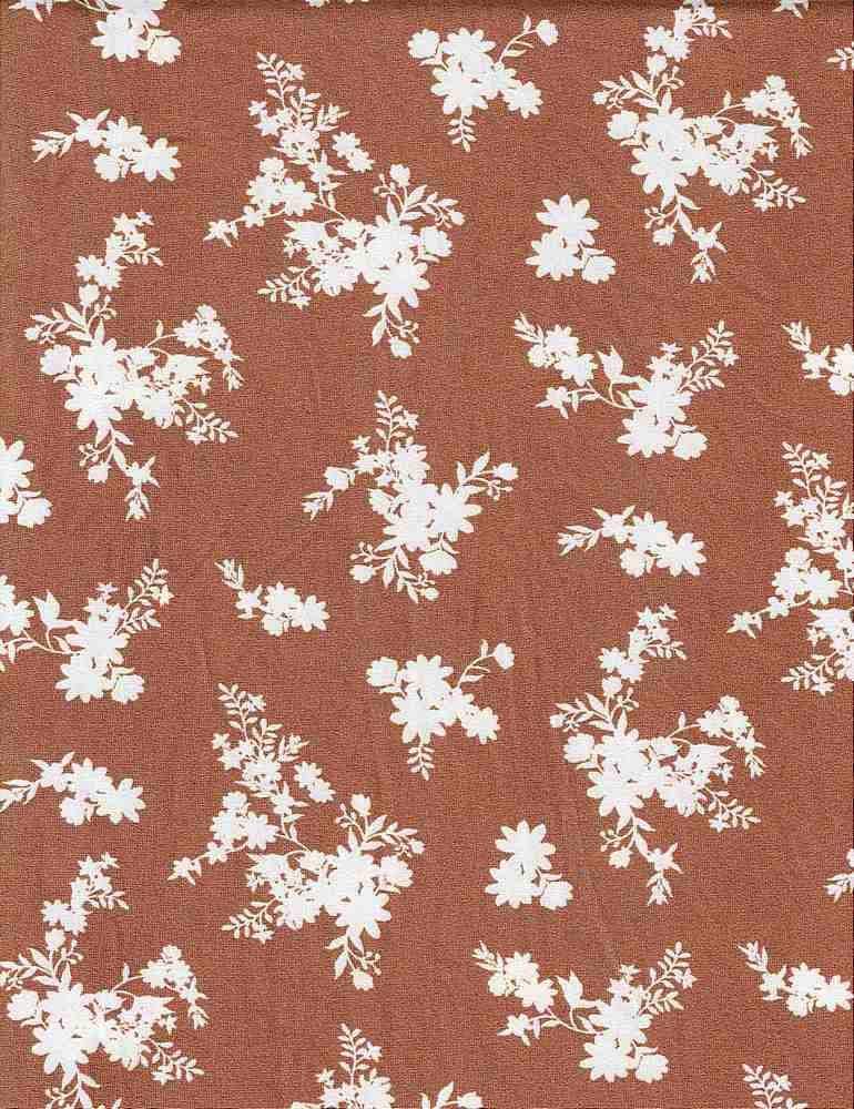 SUPER SOFT POLYESTER SPANDEX DBP / DTY BRUSHED MONOTONE FLORAL [NFF190807-009].