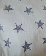 Fabric Wholesale Depot FRENCH TERRY DISTRESSED STAR PRINT [NFB200205-012].