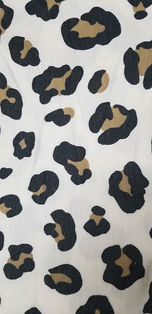 Fabric Wholesale Depot FRENCH TERRY CHEETAH PRINT [NFA200602-012].