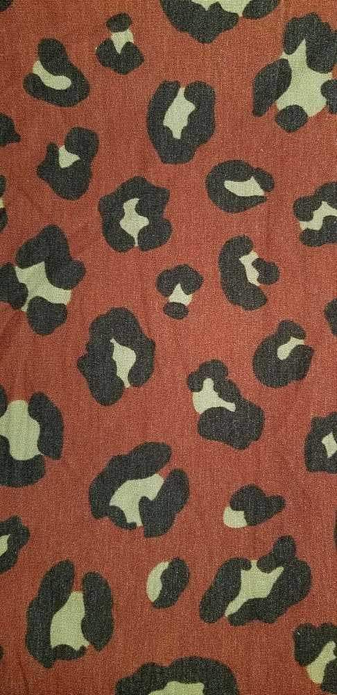 Fabric Wholesale Depot FRENCH TERRY CHEETAH PRINT [NFA200602-012].