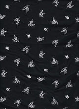 Fabric Wholesale Depot SUPER SOFT POLYESTER SPANDEX DBP / DTY BRUSHED SMALL FLORAL [NFF200603-009].