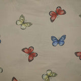 Fabric Wholesale Depot SUPER SOFT POLYESTER SPANDEX DBP / DTY BRUSHED BUTTERFLY [NFB200207-009].