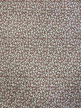 Fabric Wholesale Depot SUPER SOFT POLYESTER SPANDEX DBP / DTY BRUSHED MINI LEOPARD NFA191106B-009.