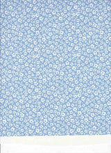 NFF190611B-009 PERIWINKLE/WHT DTY BRUSHED PRINTS FLORAL