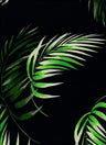 NFT190839-009 BLACK/GREEN BLACK DTY BRUSHED PRINTS GREEN ITEMS TROPICAL