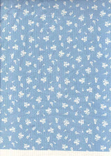 Fabric Wholesale Depot DITSY FLORAL PRINTED ON SOFT POLYESTER SPANDEX 4X2 RIB NFF190918-026.