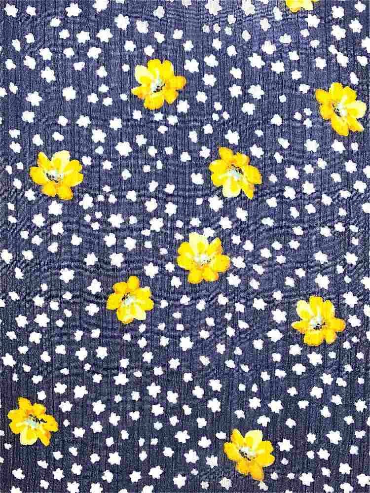 NFF190614B-054 NAVY FLORAL PRINTS NAVY