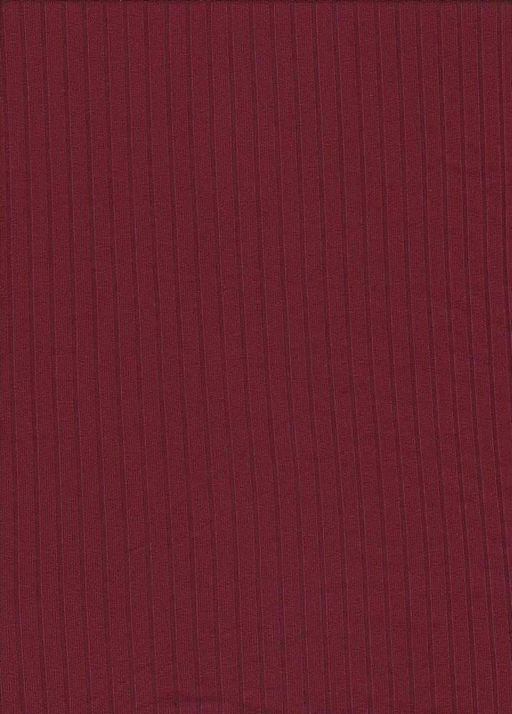 N TEX-9713PS BURGUNDY RIBBED KNIT