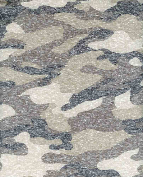 NF00033-056 MOCHA/GREY CAMOUFLAGE PRINTS ITEMS