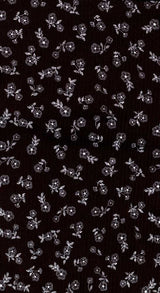 NFF210206-026 BLACK FLORAL PRINTS BLACK