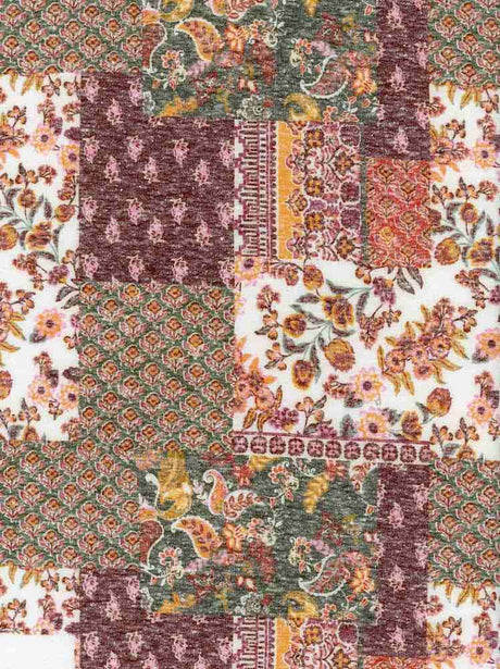 NFE190335-056 OLIVE MULTI ETHNIC PRINTS ITEMS