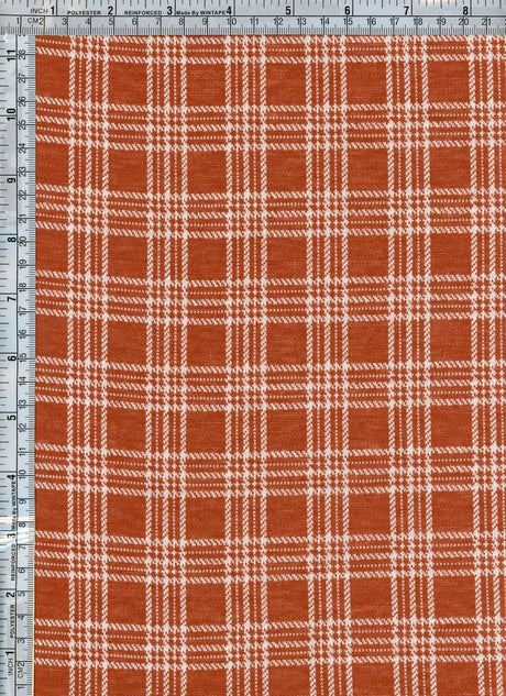 Fabric Wholesale Depot HEAVY KNIT JACQUARD PLAID N NOV-PLD0090.