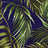 NFT210111-009 NAVY BLUE DTY BRUSHED PRINTS ITEMS TROPICAL