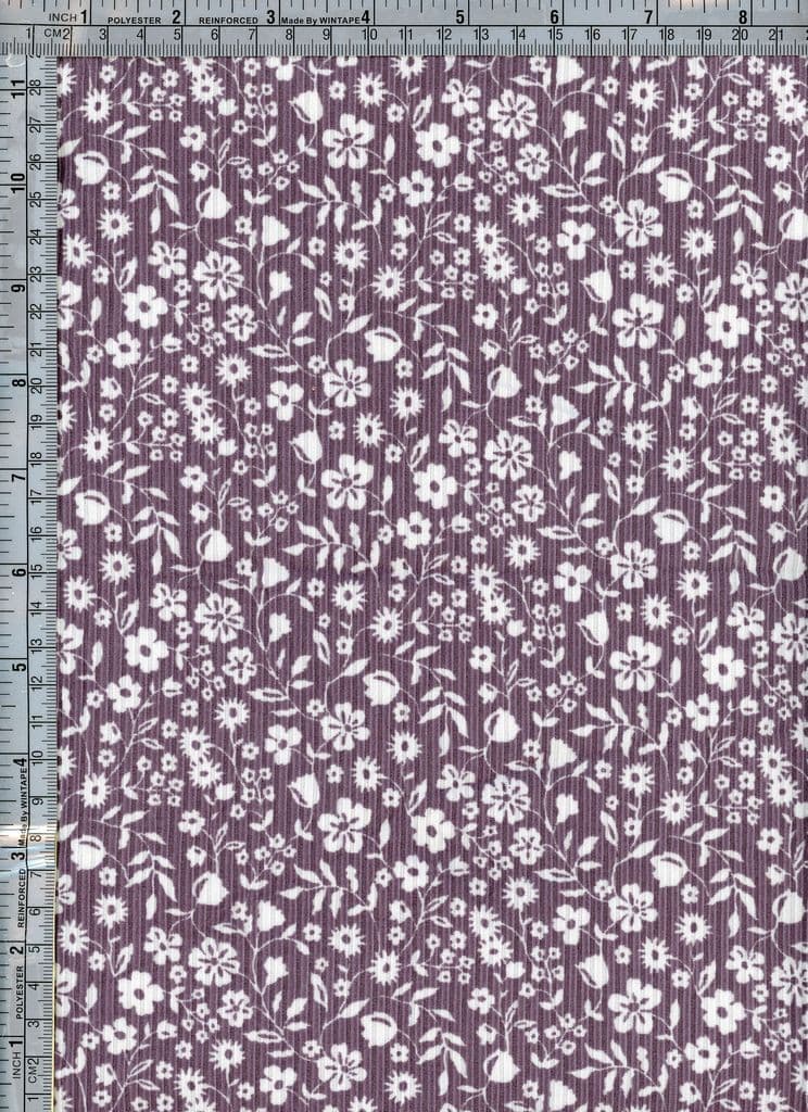 NFF210325-026 DUSTY LAVENDER FLORAL PRINTS LAVENDER ITEMS