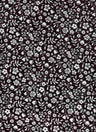 NFF210325-009 BLACK BLACK DTY BRUSHED PRINTS FLORAL ITEMS