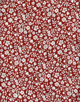 NFF210325-011 RED BROWN FLORAL PRINTS RED