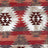 NFE210316B-012 BURGUNDY/RUST ETHNIC PRINTS ITEMS ORANGE RED