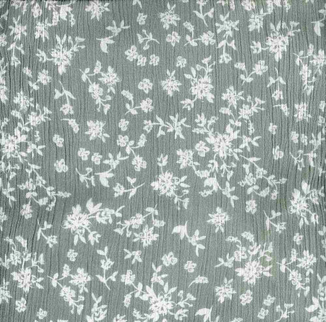 NFF190906-027 DUSTY SAGE FLORAL PRINTS ITEMS