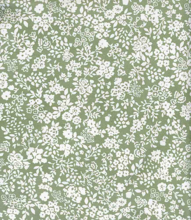 NFF210607-009 SAGE SPRING DTY BRUSHED PRINTS FLORAL ITEMS