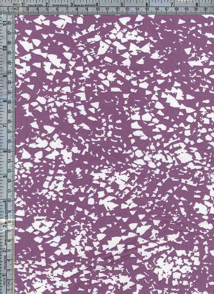 NFB210602-009 DUSTY LAVENDER CONVERSATIONAL PRINTS DTY BRUSHED ITEMS PURPLE