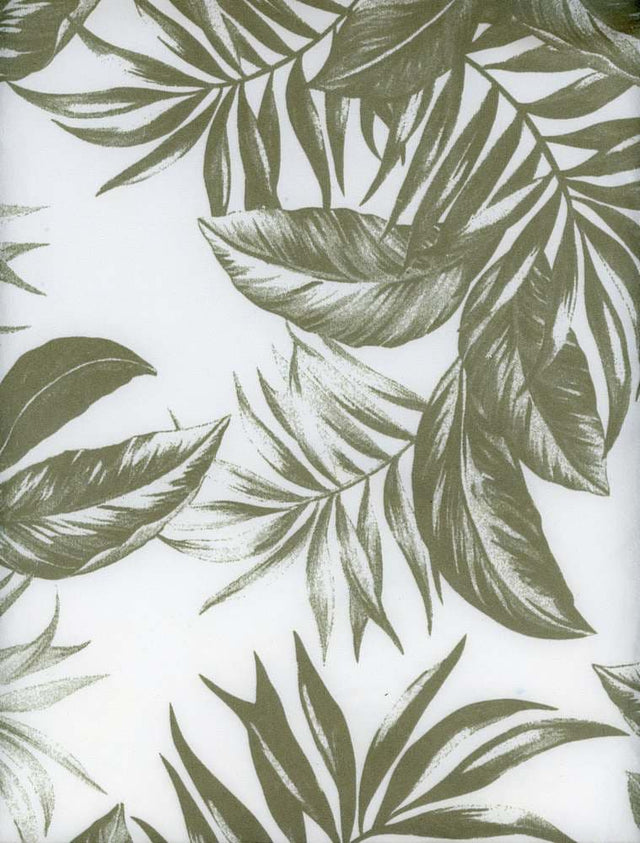 NFT210503A-009 C3/OFF/SAGE DTY BRUSHED PRINTS GREEN ITEMS TROPICAL