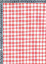 Fabric Wholesale Depot GINGHAM PLAID PRINTED IN 2X2 YUMMY RIB NFP210121-058.