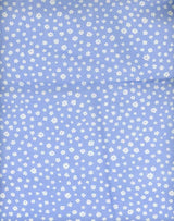 NFF200714-011 BLUE RAYON CHALLIS FLORAL PRINTS