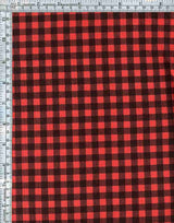 Fabric Wholesale Depot GINGHAM PLAID PRINTED IN 2X2 YUMMY RIB NFP210121-058.