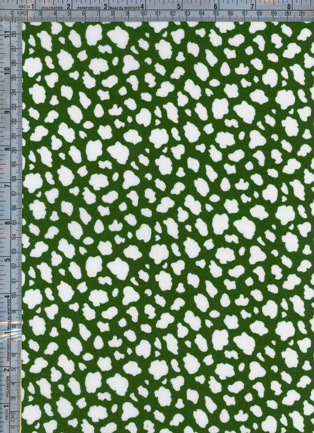 NFA221008-071 GREEN AIRFLOW CEY ANIMAL PRINTS GEOMETRIC