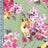 NFF220518B-009 PISTACHIO DTY BRUSHED PRINTS FLORAL