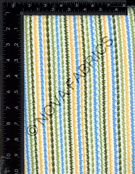 NFS220803-026 C11/BLUE/GOLD RIBBED KNIT STRIPE PRINTS