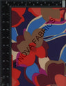 NFF230119-009 C1/DENIM/RED DTY BRUSHED PRINTS FLORAL