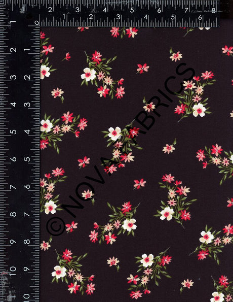 NFF230214B-071 C1/BLACK AIRFLOW CEY FLORAL PRINTS